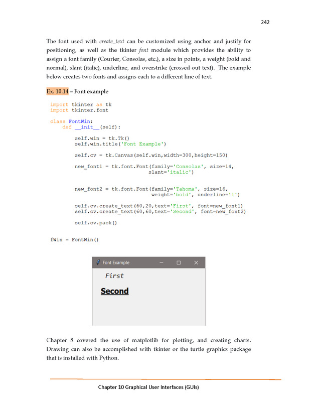 Introduction to Python Programming: Starting Out with IDLE - Graphical User Interfaces (GUIs) 24